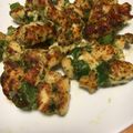 rahane's cooksnap of when they made 鶏胸とピーマンのあおさ焼き.
