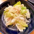 obirara's cooksnap of when they made 新玉ねぎとレタスとシーチキンのサラダ.