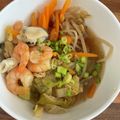 うさまる．'s cooksnap of when they made 豆腐と野菜のみヘルシーちゃんぽんスープ♡.