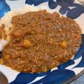 mmmugi's cooksnap of when they made 簡単！カレールーでキーマカレー♡.