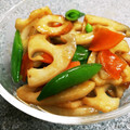 mami＊s's cooksnap of when they made 蓮根とちくわのオイスター炒め☆.