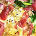 クックZ39IAN☆'s cooksnap of when they made アスパラとトマトの卵炒め.