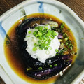 kinniko's cooksnap of when they made 大根おろしたっぷり茄子の揚げ浸し♪.