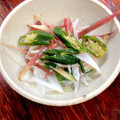ルぴあ's cooksnap of when they made オクラとミョウガの甘酢和え.