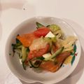 がとーしょこら's cooksnap of when they made スモークサーモンカルパッチョマリネサラダ.