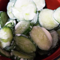 プクこ's cooksnap of when they made 簡単☆キュウリの塩もみマヨ和え.