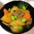 seacomet's cooksnap of when they made 炊飯器で簡単調理☆中華風肉じゃが。.