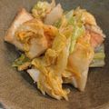 なないろの雪's cooksnap of when they made レンジで簡単～ 厚揚げとキャベツで回鍋肉.