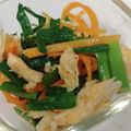 古賀竜一's cooksnap of when they made 簡単おつまみ♪ニラとささみのピリ辛ナムル.