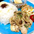 YUH♡ママ's cooksnap of when they made 鶏胸肉の粒マスタード焼き☆.