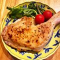 ゆづ七味's cooksnap of when they made フライパンでローストチキン♬プロの焼き方.