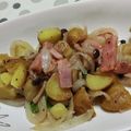 クックJ7X8A9☆'s cooksnap of when they made 新じゃがと新玉のガーリックチーズ炒め.