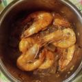 inLondon's cooksnap of when they made 有頭エビの甘辛焼き.