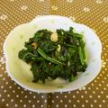 龍青空ママ's cooksnap of when they made ほうれん草の海苔ナッツ和え❀.