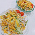 ゆにこーん☆'s cooksnap of when they made コーンときゅうりのサラダ✩簡単.
