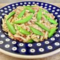 ばぢこ's cooksnap of when they made スナップエンドウとジャガイモのきんぴら.