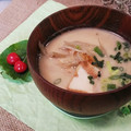 クックHG9V8Y☆'s cooksnap of when they made 厚揚げとごぼうのコク旨味噌汁♪.