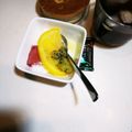 mamaRD's cooksnap of when they made ぶどうとオレンジのヨーグルト＊蜂蜜がけ.