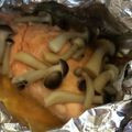 Kaocchin's cooksnap of when they made バター醤油の優しい味☆鮭のホイル焼き.