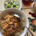 junnabi's cooksnap of when they made 卵のおじゃこのご飯✨丼.