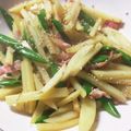 オアシス☆彡's cooksnap of when they made スナップエンドウとジャガイモのきんぴら.