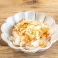 mikko6's cooksnap of when they made 新玉ねぎの天かすスイートチリソースあえ.