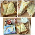 ゆけり３兄弟's cooksnap of when they made 朝食！旨旨！ベーコンエッグトースト.