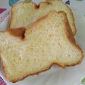 ゆずカフェ's cooksnap of when they made HB　マスカルポーネとはちみつの食パン.