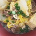 さくら2016's cooksnap of when they made ■ボリューム満点！牛肉と豆腐の卵とじ■.