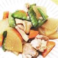 ちーちゃんキッチン's cooksnap of when they made 味しみしみ！鶏肉と大根の簡単煮物.