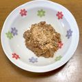 クックP8KGHH☆'s cooksnap of when they made 毎日の納豆●きなこかけ.