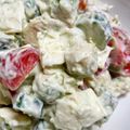 ☆クッキングパンダ☆'s cooksnap of when they made アボカドとトマトのわさびマヨネーズサラダ.