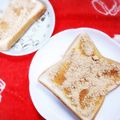 ふうはっちゃん's cooksnap of when they made 簡単朝食♡きなこトースト.