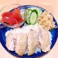 ステルトミチル's cooksnap of when they made *炊飯器で簡単・海南風チキンライス*.