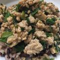 Perlまま's cooksnap of when they made 丼に☆餃子の具あんかけ.