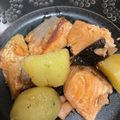 USACO66's cooksnap of when they made じゃがいもと鮭のコンソメバターソテー.