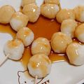 ひぃたろぉ～♪'s cooksnap of when they made 残ったご飯でつきたての様なみたらし団子♡.