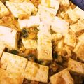 NEKOほっぺ's cooksnap of when they made 豚ミンチ玉ねぎ豆腐★カレー味の麻婆豆腐。.