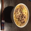 高校生06's cooksnap of when they made 冷凍うどんde肉うどん.