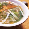 kaori238's cooksnap of when they made 青梗菜の中華スープ.