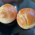 nyaaanp's cooksnap of when they made ◆サクサクとろ～りチーズ饅頭◆.