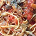 りーとぽん's cooksnap of when they made エビとアサリのトマトパスタ.