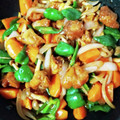 はらぺこあろくん's cooksnap of when they made 唐揚げの残りで作る時短・簡単酢豚風〜.