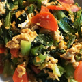ねこたんい's cooksnap of when they made 小松菜とたまごのオイスターソース炒め.