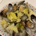 まにゅ。。。。。。。's cooksnap of when they made キャベツとあさりの酒蒸し.