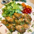 riria♪'s cooksnap of when they made 牡蠣のバタポン照り焼き.
