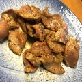ae86_km's cooksnap of when they made ビールのおともに！ 砂肝のバター醤油.