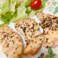 もも☆ピピ's cooksnap of when they made にんにく香る♡ささみのマヨチーズ焼き.