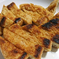 ごはん好きパンも好き's cooksnap of when they made 栃尾の油揚げ 焼いてタレかけるだけ.