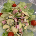 クックPNZ9LS☆'s cooksnap of when they made ズッキーニとちくわとハムのマヨサラダ.